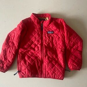 Child’s Patagonia Nano Puff Jacket in red size 5T